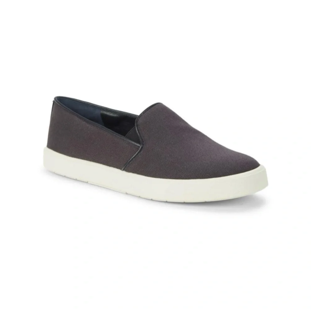 Vince Preston EUC Sz 8.5 “Coastal” Linen Slip-On Sneakers